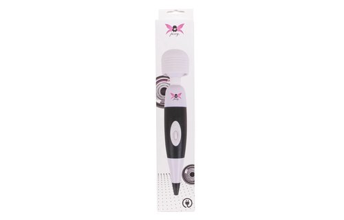Pixey Wand Vibrator Black - Powerful & Multispeed 8000 RPM