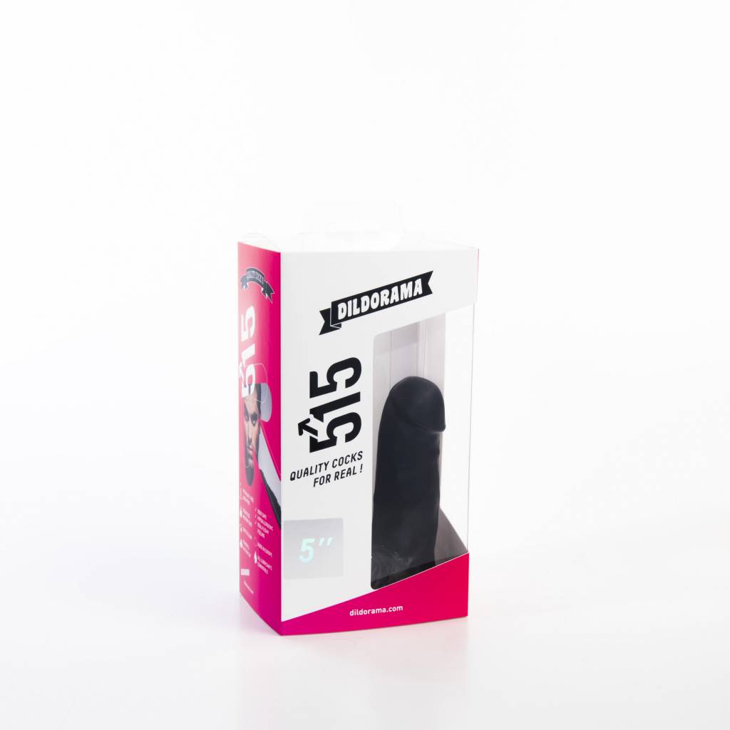 Dildo 12,5 cm | Fleischfarben & Schwarz, Latexfrei, PVC, Europa