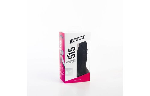 Dildo 16 cm – Hautfarben & Schwarz, latexfrei, geruchsneutral & sicher