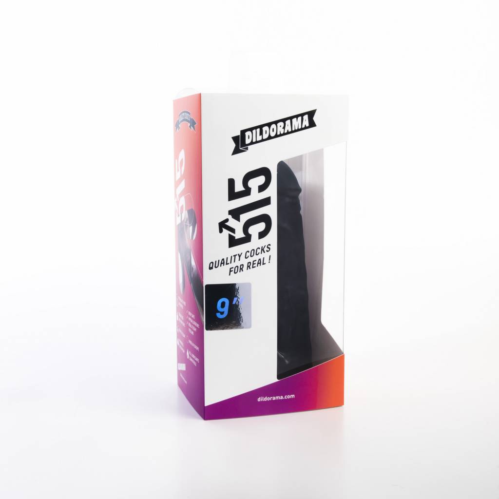 Dildo 18 cm mit Saugnapf | Hautfarben & Schwarz | PVC, sicher