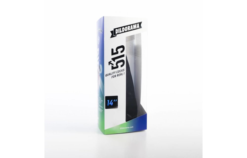 Dildo 33 x 7.1 cm - 34.5 cm long | Suction cup, flesh & black