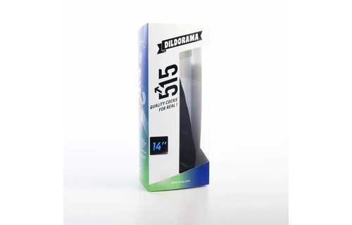 Dildo 33 x 7,1 cm – 34,5 cm lang | Hautfarben & Schwarz | Starker Saugnapf