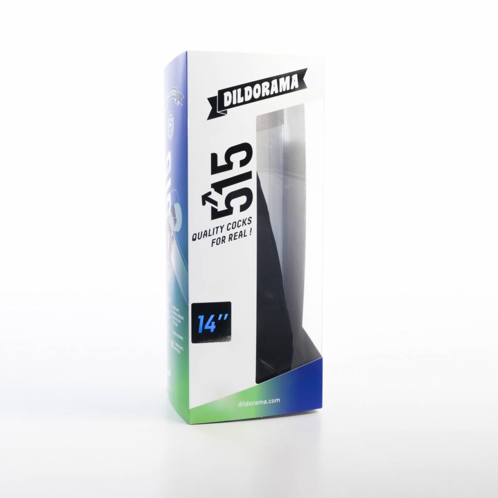 Dildo 33x7,1 cm - 34,5 cm Lang | Zuignap, Vlees & Zwart