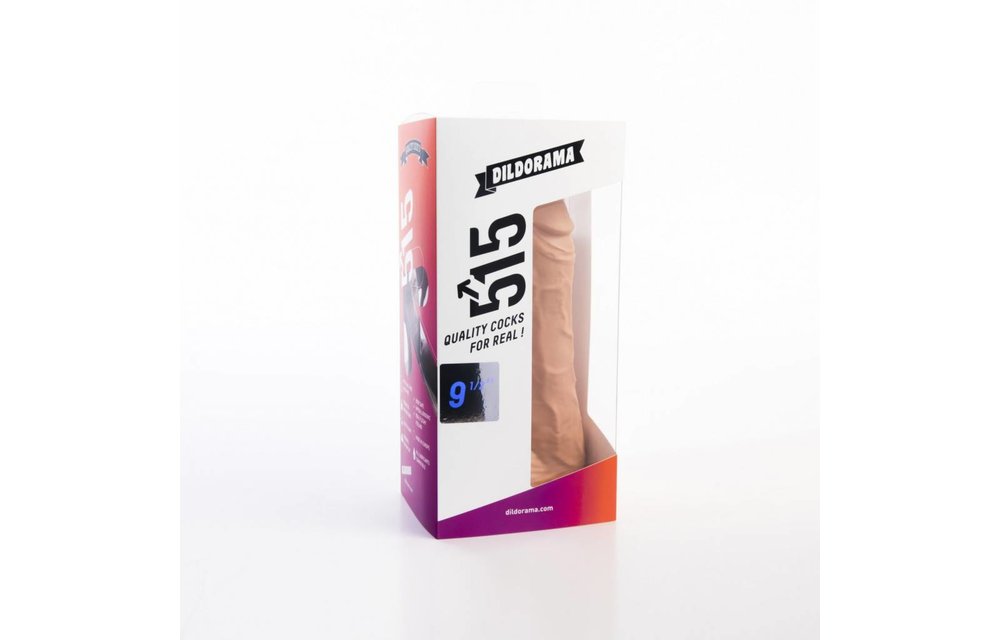 Dildo 19 cm – Saugnapf, Hautfarben & Schwarz, sicher & geruchsneutral