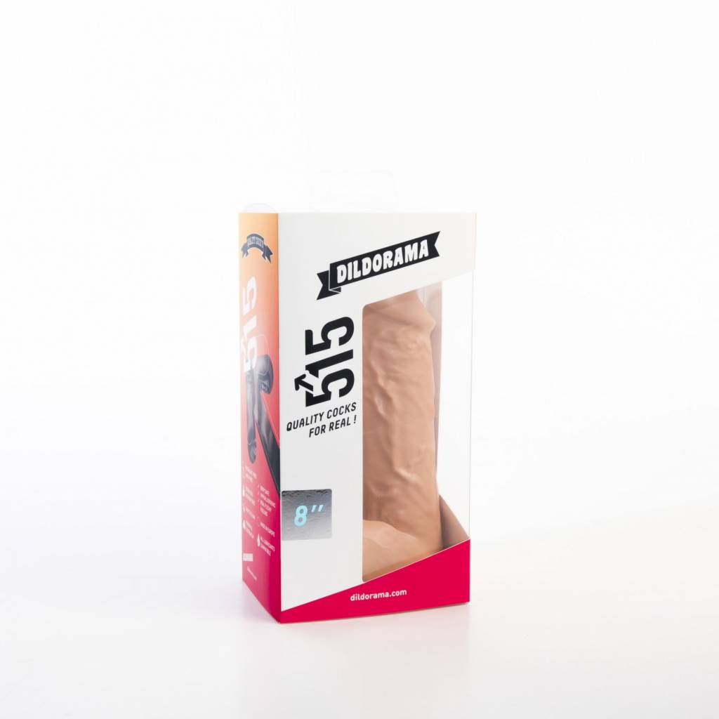 Dildo 18 cm 5.6 cm with suction cup - Flesh & Black available