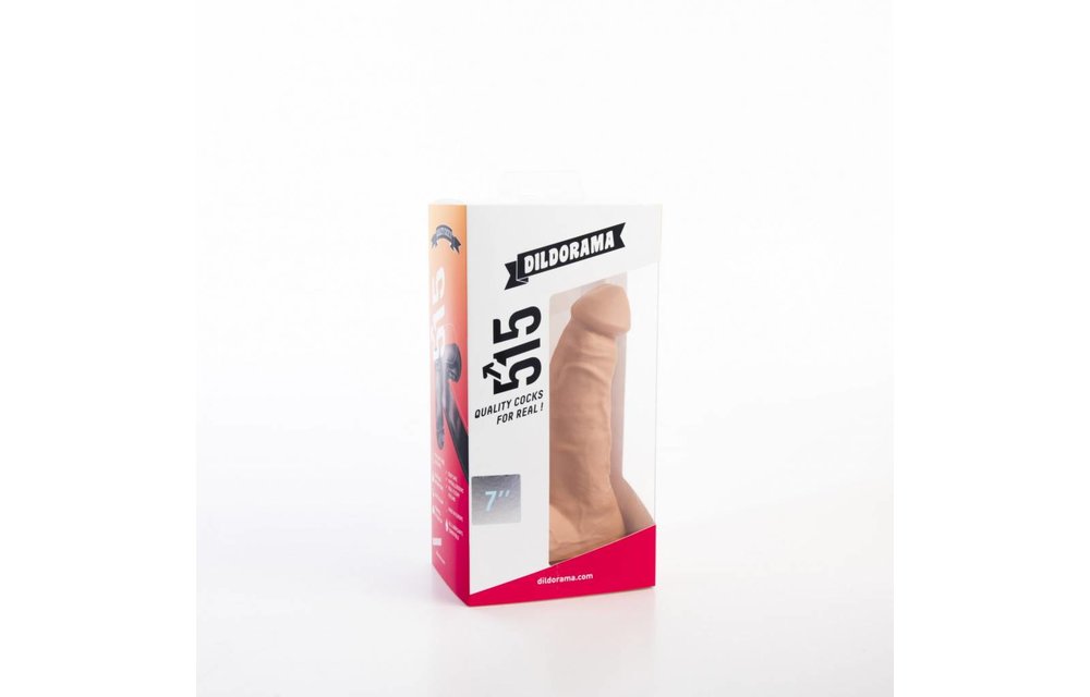 Dildo 18 cm | Saugnapf, Hautfarben & Schwarz, sicher & geruchsneutral