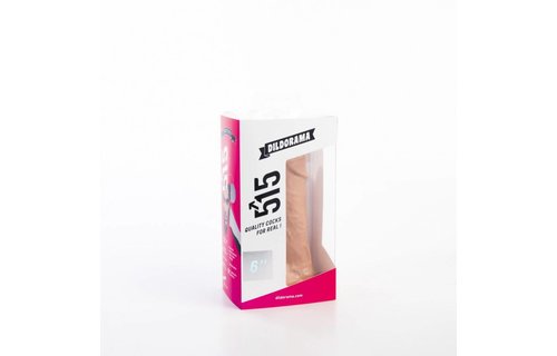 Dildo 15,5 cm - Vlees & Zwart, Latexvrij, PVC Veilig