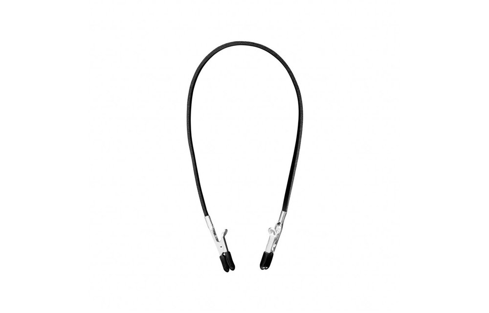 Black Leather Nipple Clamps | Vicious & Handy Kiotos