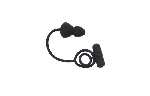 The Lasso Butt Plug & Cock Ring with Prostate Vibrator - Kiotos