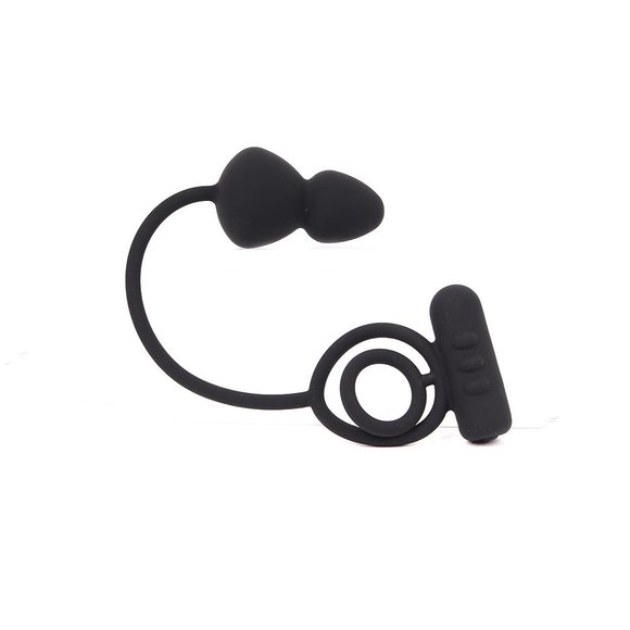 Der Lasso Buttplug & Cockring mit Prostata-Vibrator – Kiotos