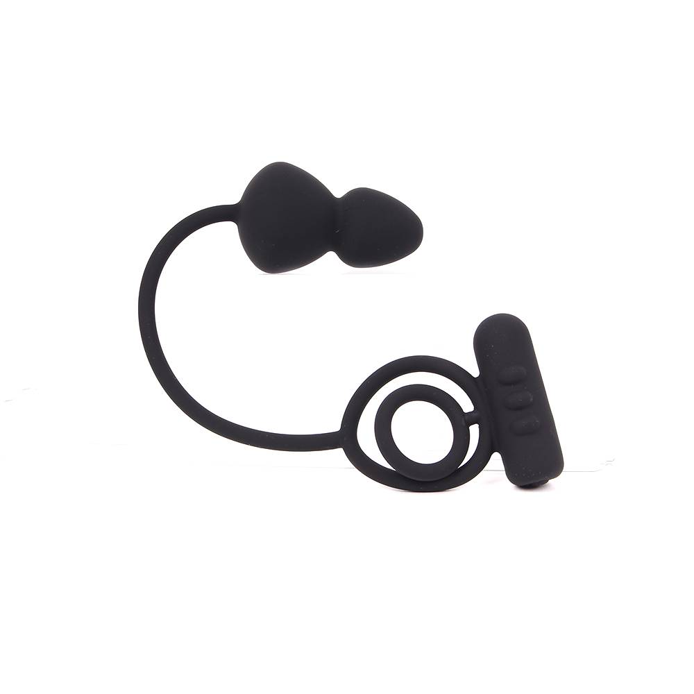 Der Lasso Buttplug & Cockring mit Prostata-Vibrator – Kiotos
