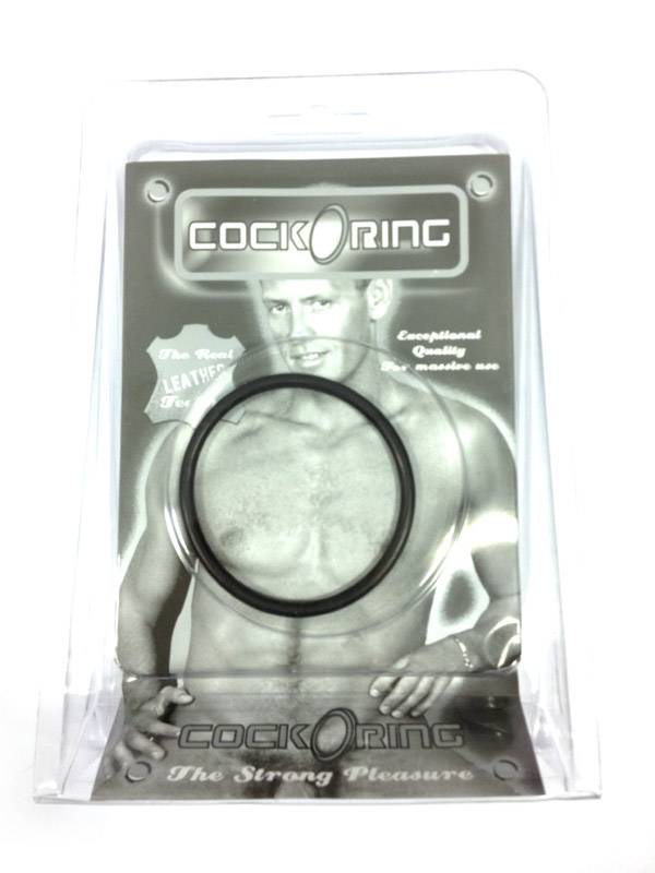 Cockring 4 mm rubber, dia 55 mm - eenvoudig & comfortabel