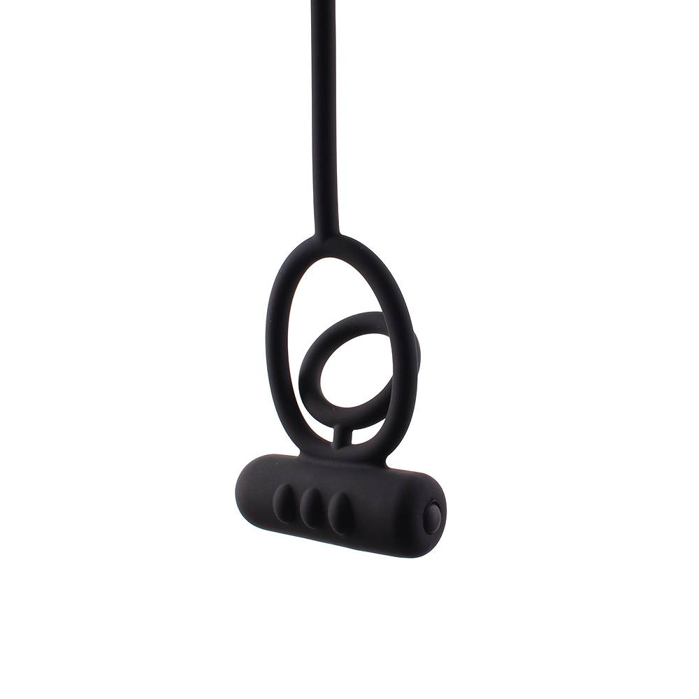 De Lasso Buttplug & Cockring met Prostaatvibrator - Kiotos