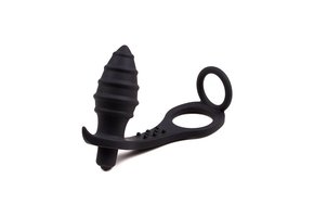 Analplug & Cockring – flexibel, Silikon & Prostatastimulator