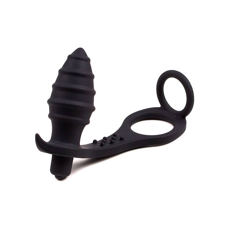 Analplug & Cockring – flexibel, Silikon & Prostatastimulator