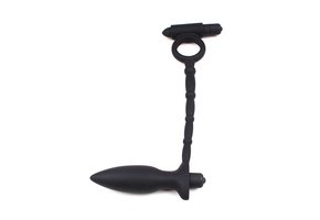 Cowboy Analplug & Cockring – Kiotos Silikon-Set