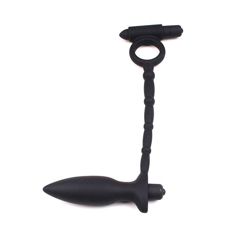 Cowboy Analplug & Cockring – Kiotos Silikon-Set