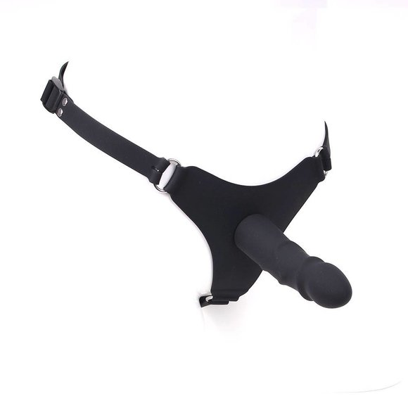 Silicone Strap-On Dildo London 14 cm – Soft & Kinky