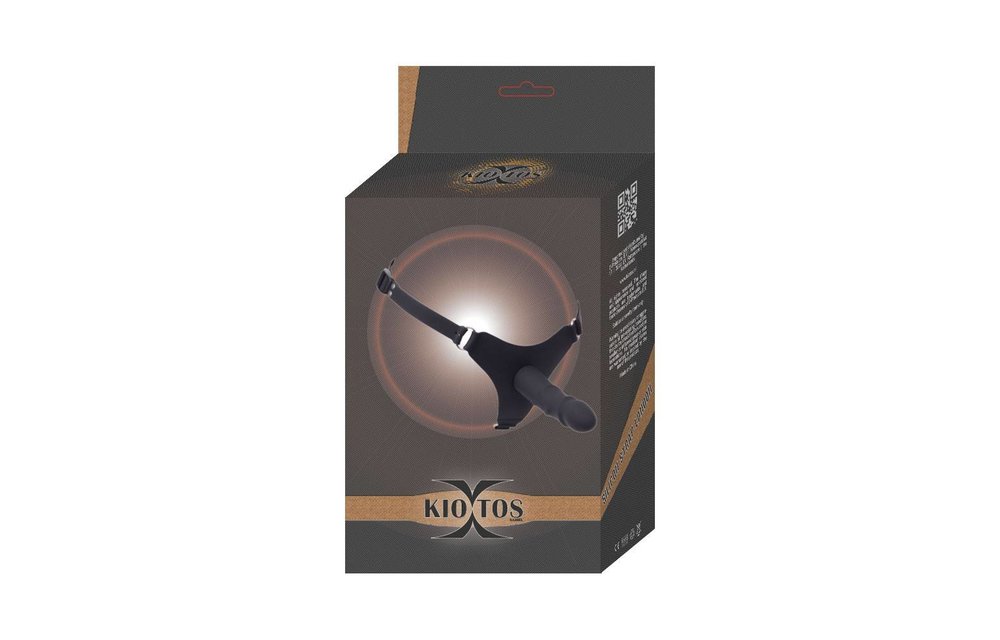 Silikon-Strap-On-Dildo London 14 cm – Weich & Kinky