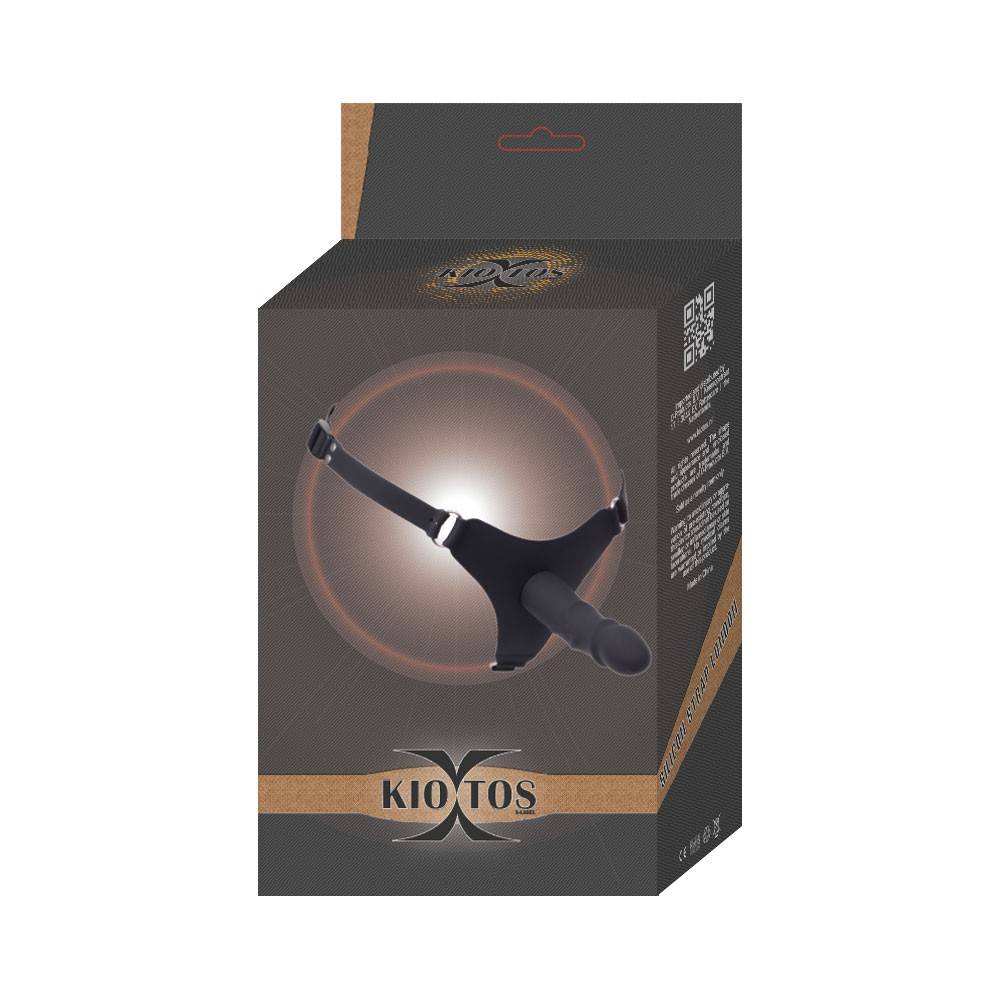 Silikon-Strap-On-Dildo London 14 cm – Weich & Kinky