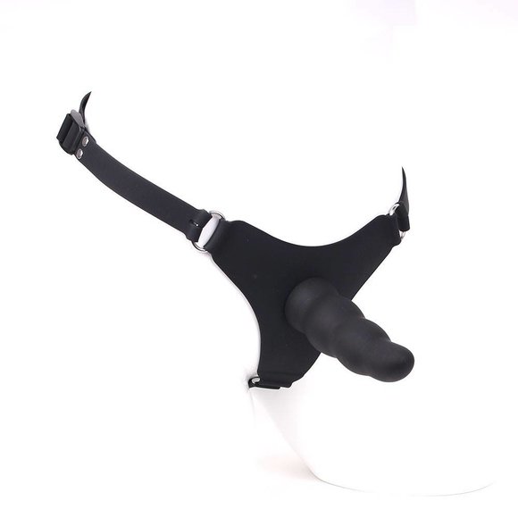 Siliconen Strap On Dildo Parijs 12 cm – Zacht & Kinky