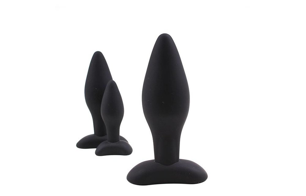 Butt Plug Set 3 Pieces 8-11-13 cm | Soft & Silky