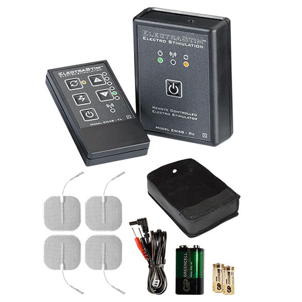 Remote Control Stimulator Kit - Electro Sex Machine 60m range