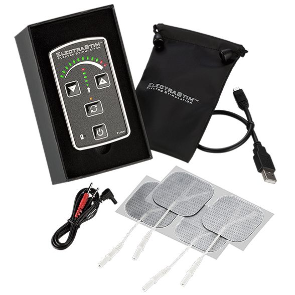 ElectraStim Flick Stimulator Pack – 7 Patterns & USB Rechargeable