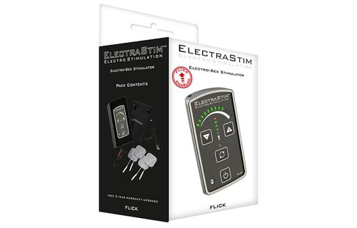 ElectraStim Flick Stimulator Pack – 7 Patterns & USB Rechargeable