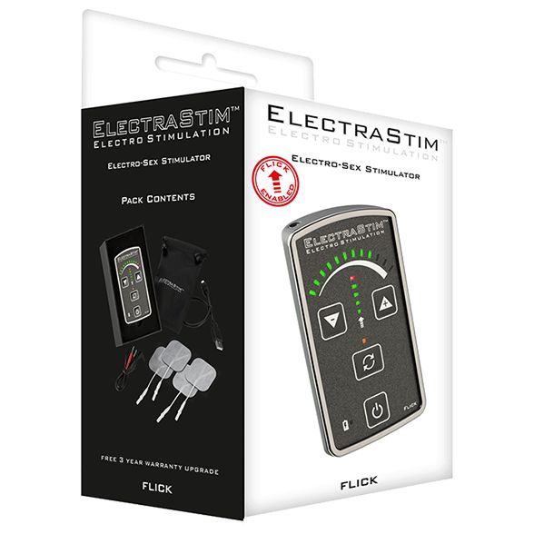 ElectraStim Flick Stimulator Pack – 7 Muster & USB-aufladbar