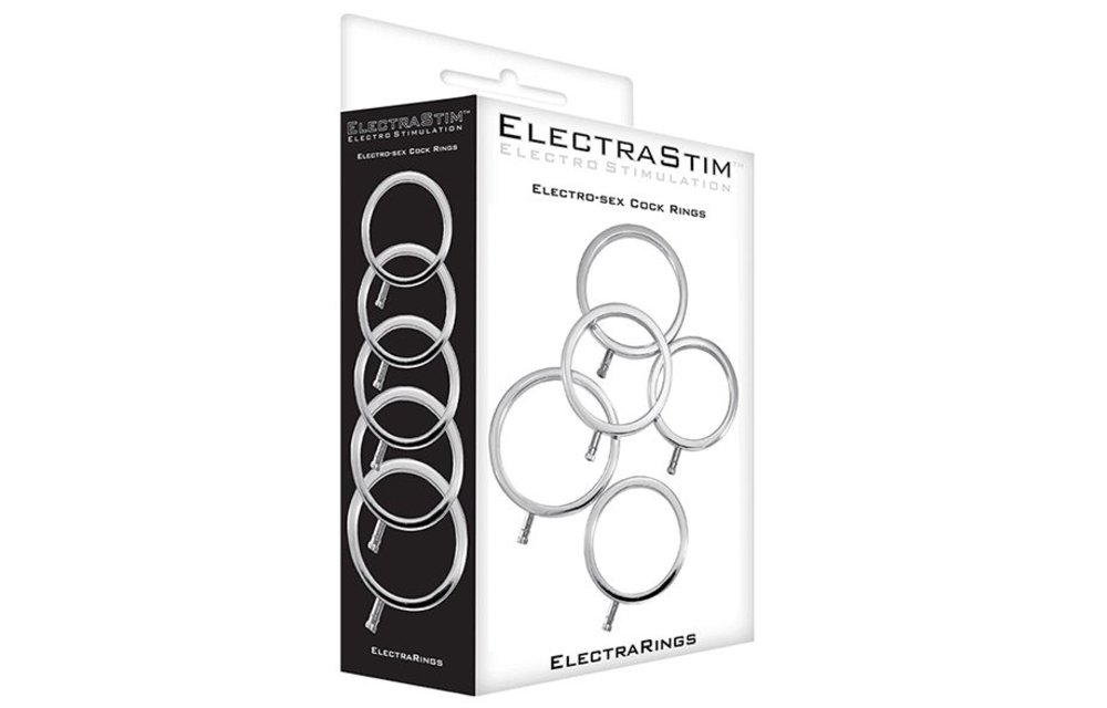 Elektro-Cockring-Set 5 Größen – ElectraStim-kompatibel