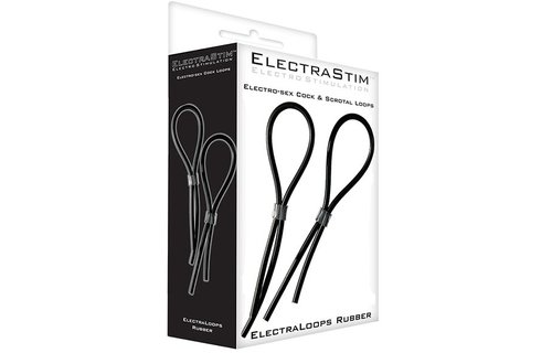 Rubber Adjustable Cock and Scotal Loops