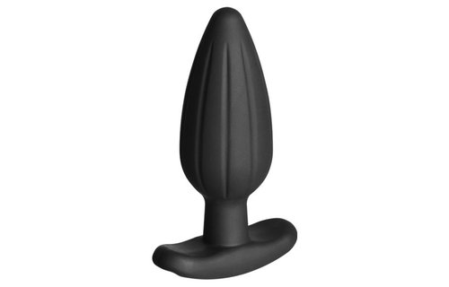Rocker Silicone Noir Large Butt Plug – Hands-free Electroplay