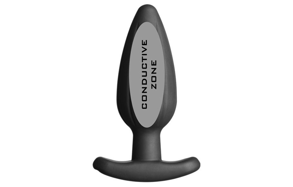 Rocker Silicone Noir Buttplug Medium – Handsfree e-stim plug