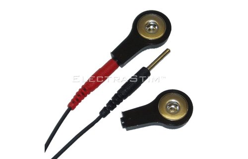 2 mm auf 4 mm Press-Snap-Adapter-Kit für ElectraStim-Kabel
