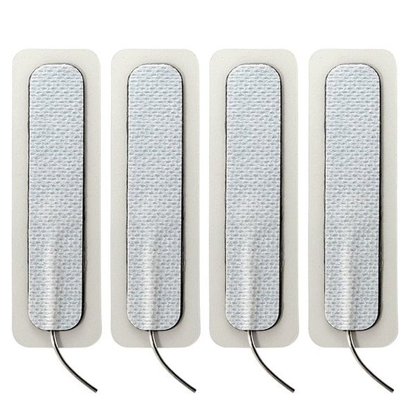 4x Self-adhesive ElectraStim Pads 1.5x7.5cm - Reusable
