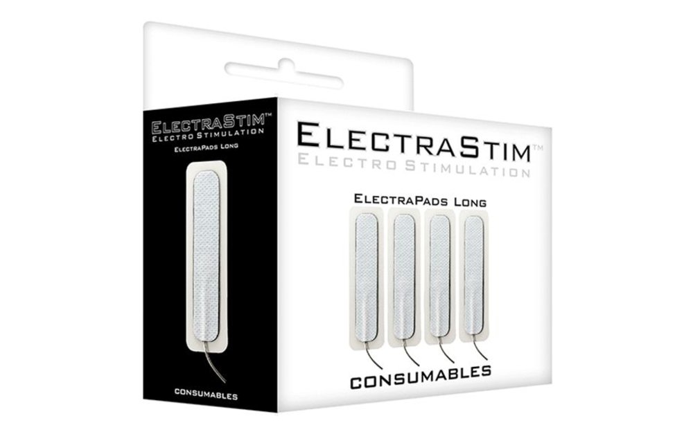 4x Self-adhesive ElectraStim Pads 1.5x7.5cm - Reusable