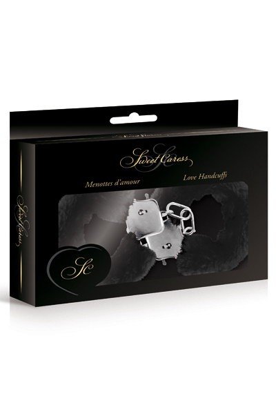 Metal Glamour Handboeien Zwart | Zacht, Verstelbaar & Veilig