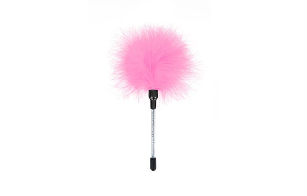Feather Duster Caresse Pink - Mini Feather Duster Sweet Caress Free of Phthalates