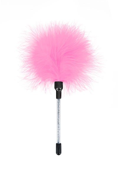 Feather Duster Caresse Pink - Mini Feather Duster Sweet Caress Free of Phthalates