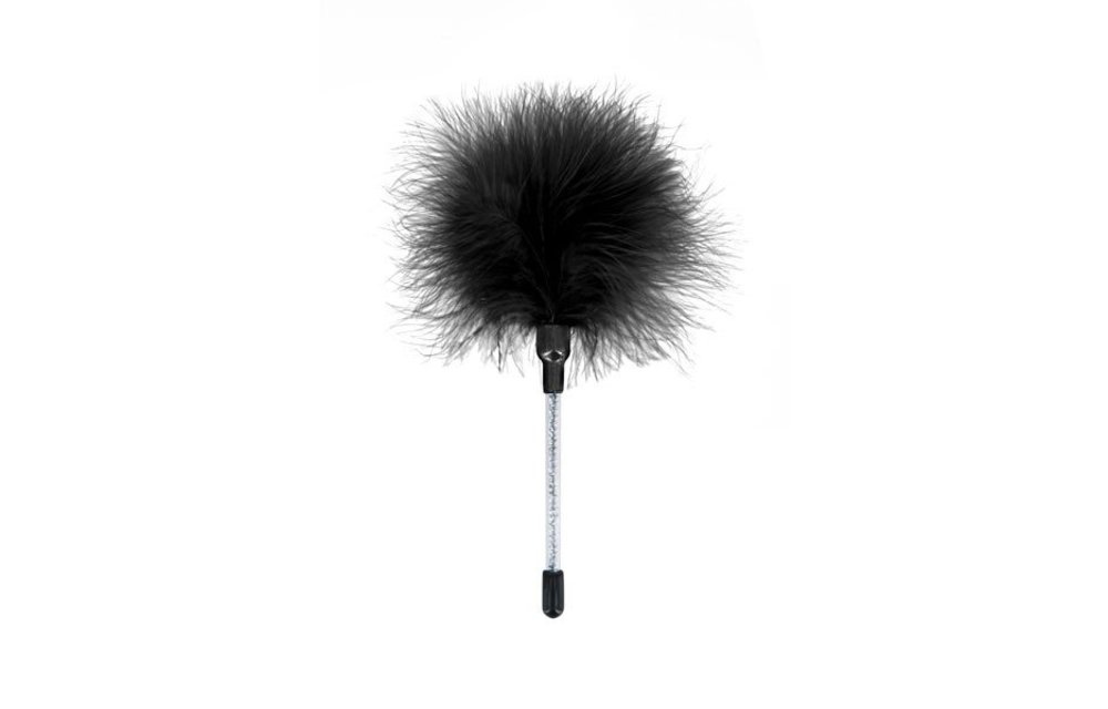 Plumeau Caresse Schwarz & Mini-Staubwedel Sweet Caress – Phthalatfrei