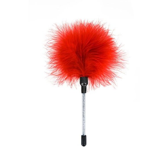 Plumeau Caresse Rot & Mini-Staubwedel Sweet Caress – Phthalatfrei