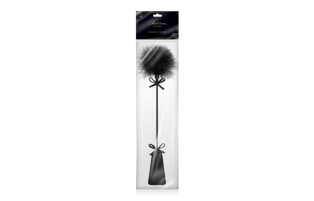 Mini Pompons Black Whip Sweet Caress | Phthalate-free BDSM