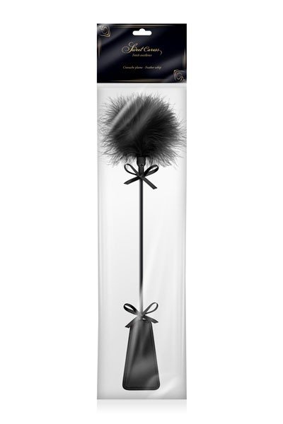 Mini Pompons Black Whip Sweet Caress | Phthalate-free BDSM