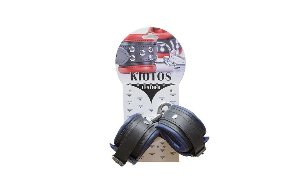 Enkelboeien 5 cm Blauw | Sterk Leer & Stoer Design