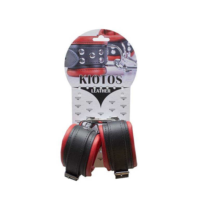 Enkelboeien 5 cm Rood – Stoer & Sexy van Sterk Leer