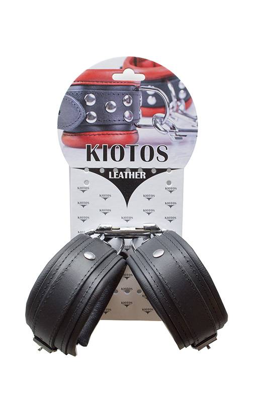 Fußfesseln 5 cm Schwarz – Robustes & starkes Leder Kiotos