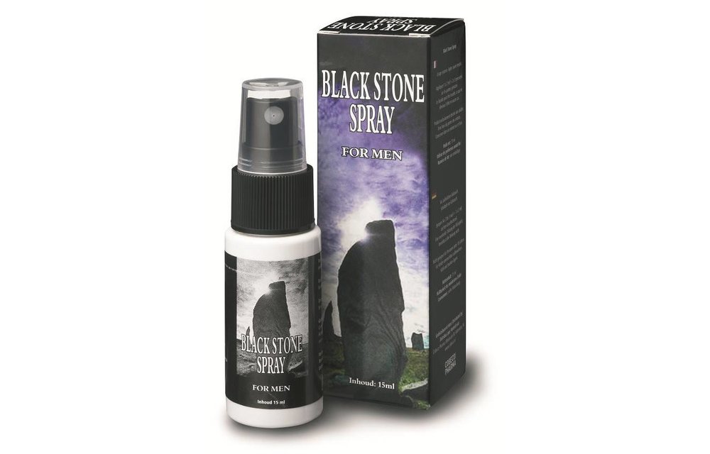 Black Stone Spray 15 ml – Delay Ejaculation & Longer Sex