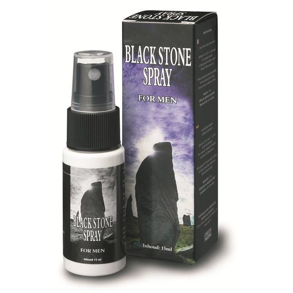 Black Stone Spray 15 ml – Vertragerejaculatie & Langere Seks