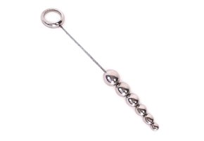 Anal 6-ball ring stainless steel – Oriental stimulation